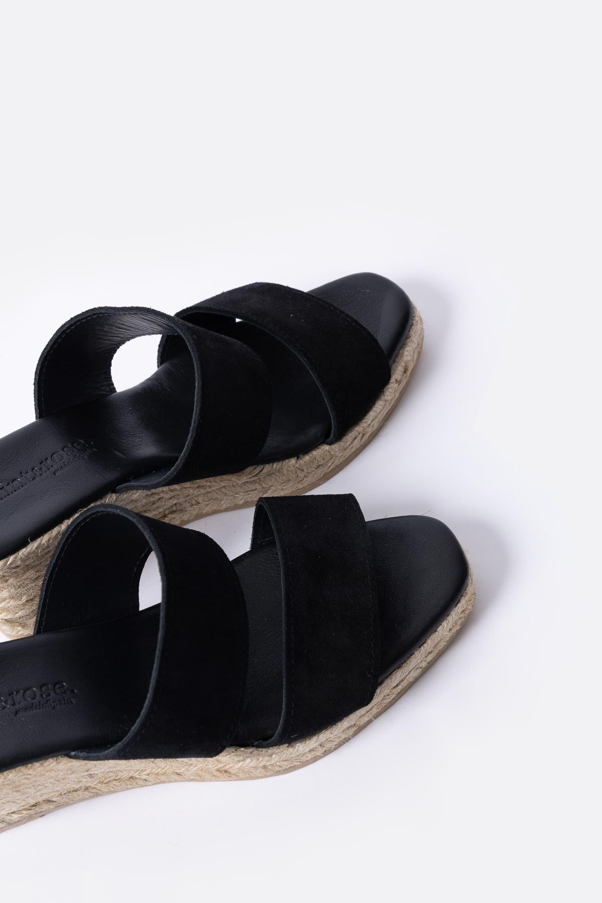 Cuña Emma low negro – mint&rose Store